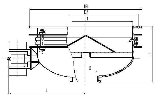 振動給料斗結(jié)構(gòu)圖